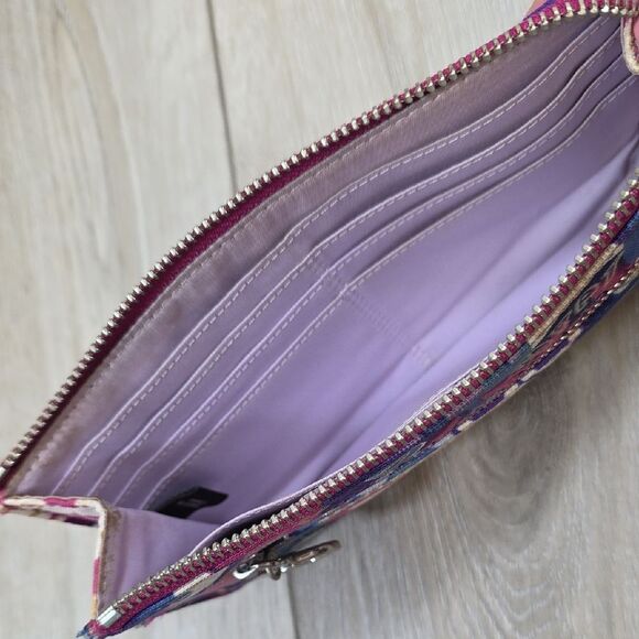 Coach Pop-C Glam Signature Graffiti Tote with Matching Wallet - Picture 15 of 15